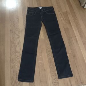 Y2K dark blue jeans from xhilaration no flaws size 5 no flaws